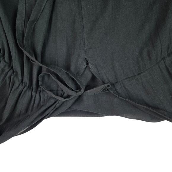 Banana Republic Swim Cover Up Kaftan Medium Large Black - Picture 3 of 5